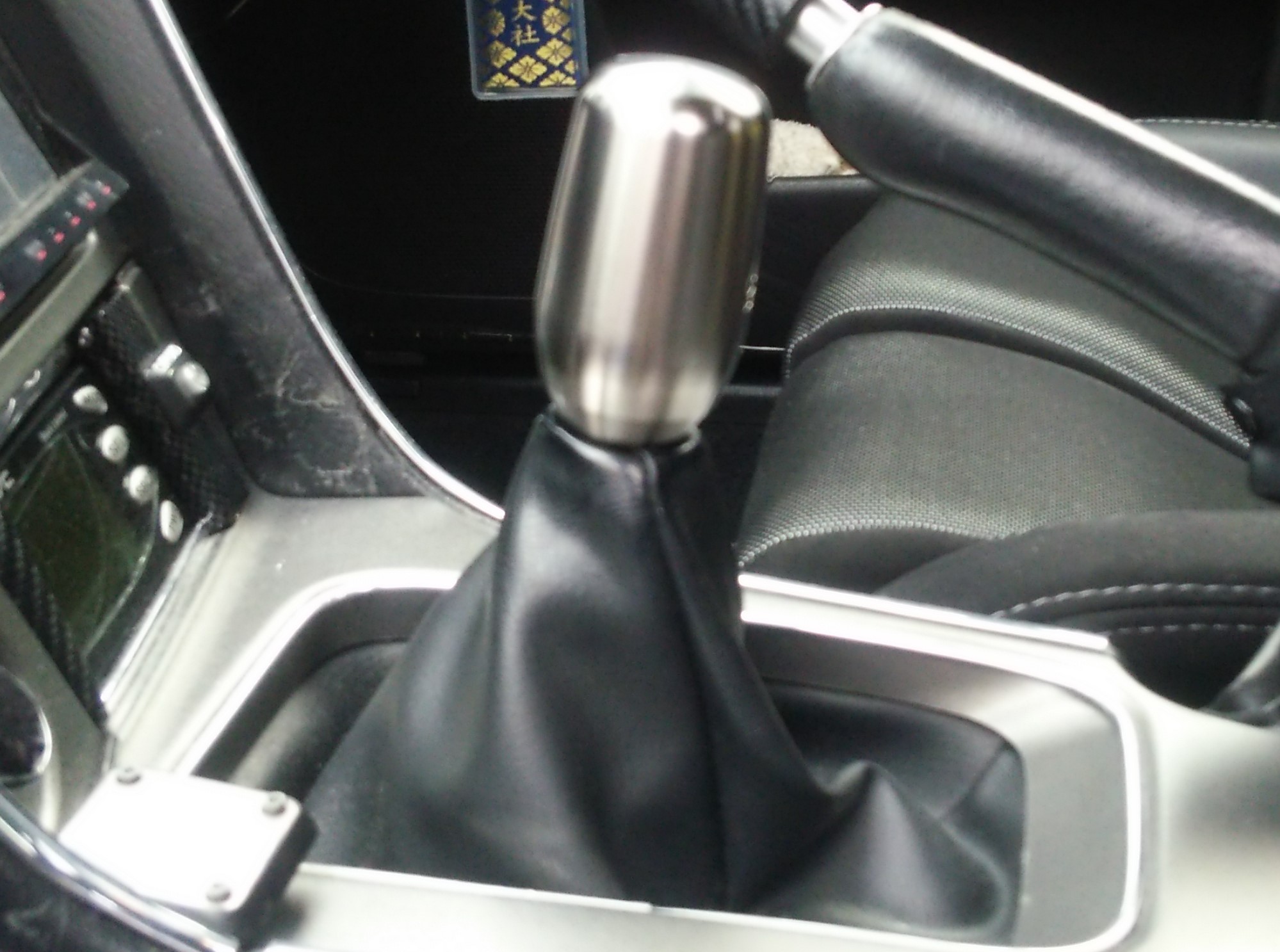 NAPOLEX「LZ51 アルミノブ(スティック)」を加工してシフトノブを低い位置に取り付け 吉平坂科帳(きっぺいはんかちょう):吉平ブログ